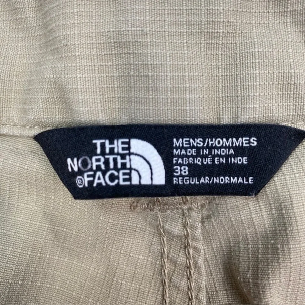 The North Face Mens Ripstop Hiking Pants Khaki Tan‎ Size 38 Regular Outdoor Trek